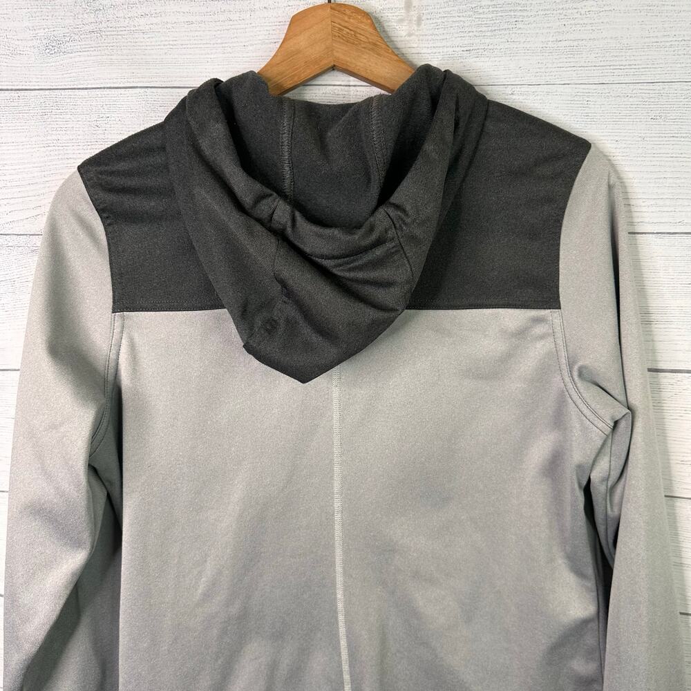 The North Face Womens Tech Mezzaluna Hoodie Jacket Full Zip Medium Gray Outdoor - Picture 5 of 9